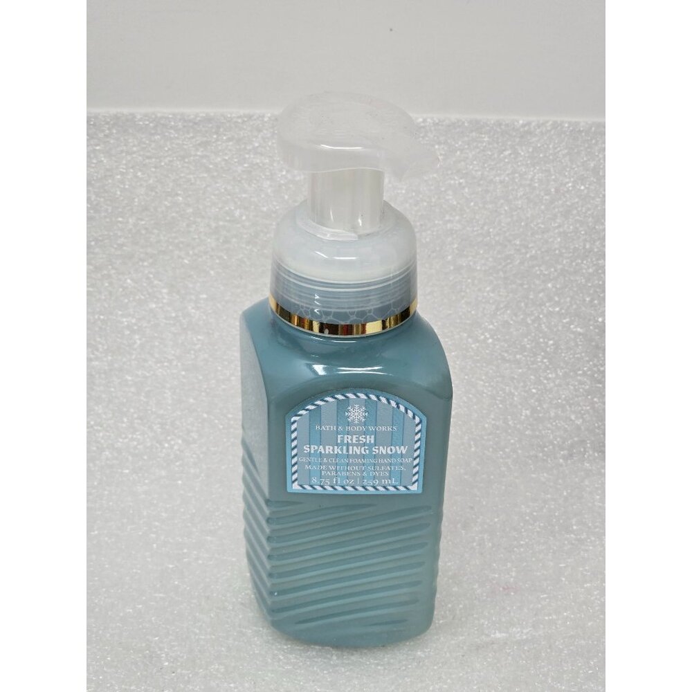 Bath & Body Works Fresh Sparkling Snow Foaming Hand Soap 8.75 Oz